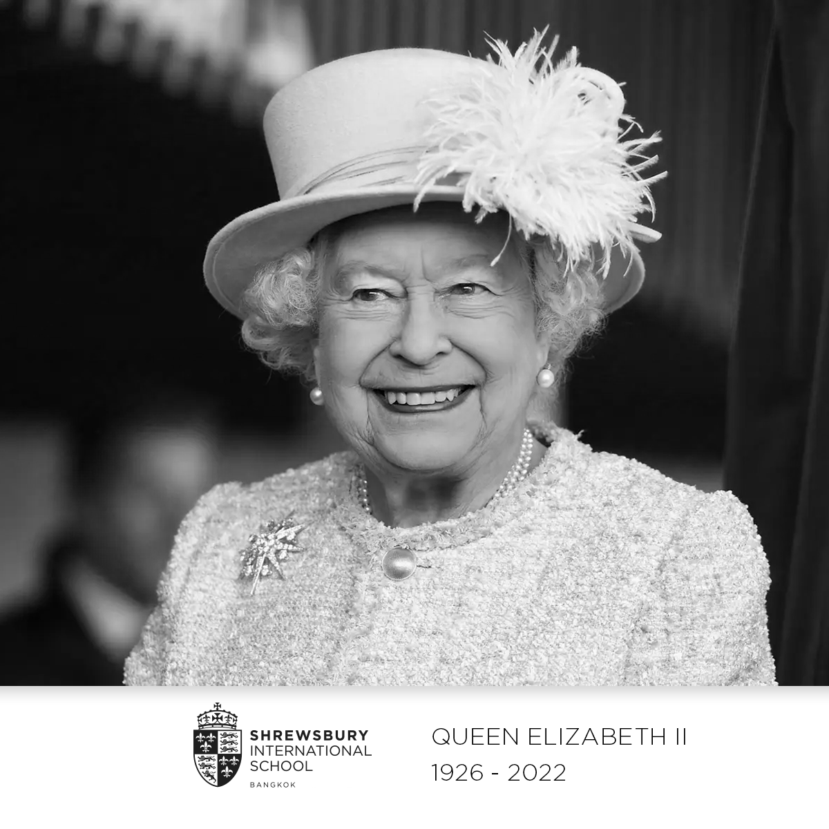 IN REMEMBRANCE OF HER MAJESTY QUEEN ELIZABETH II