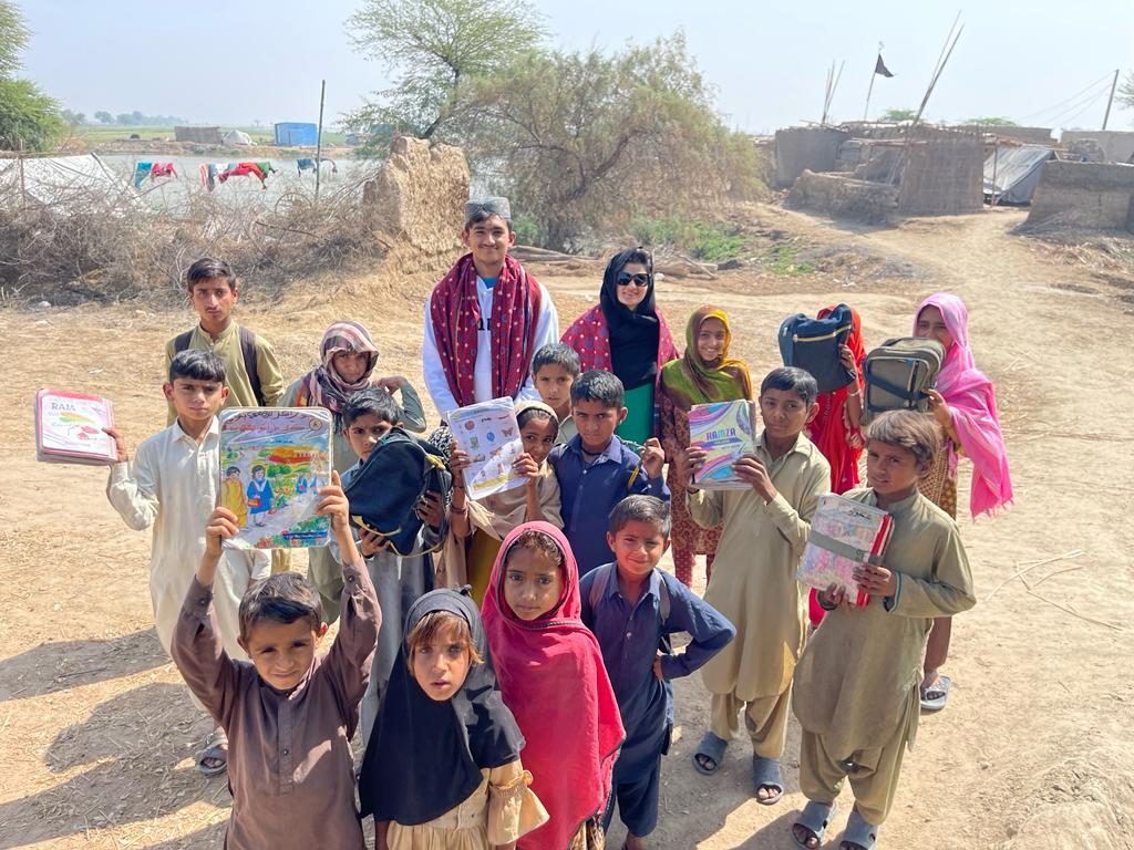 Shrewsbury Riverside Student Completed a Fundraising Project and Setting Up a Reverse Osmosis Water in A Region of Pakistan Devastated By Severe Floods 